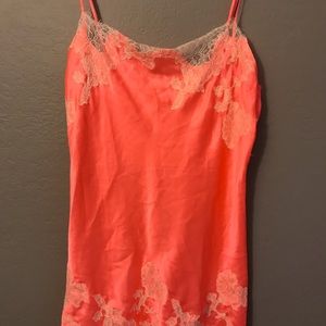 Victoria’s Secret satin and lace slip
